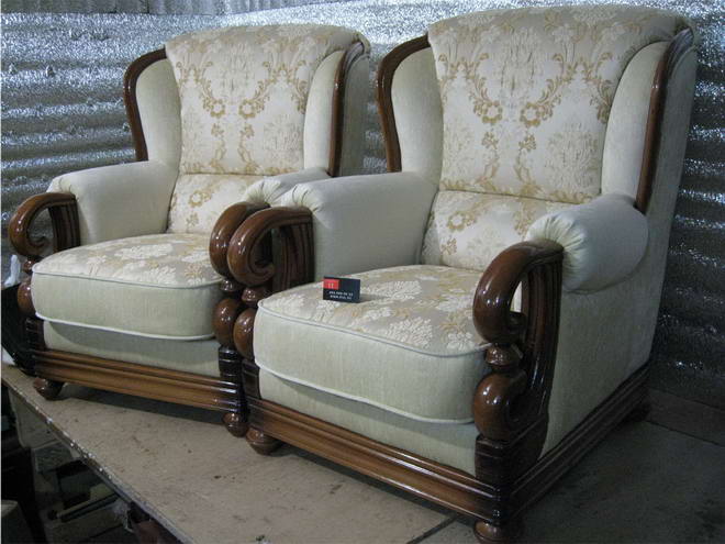 Рублево-Архангельское - обивка стульев, материал флок на флоке