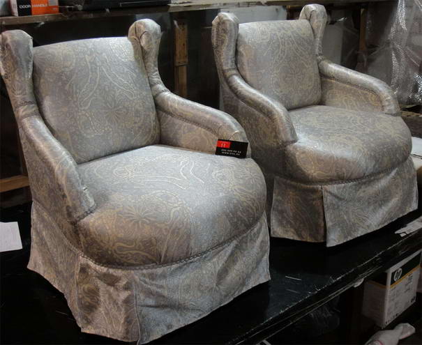 Проспект Андропова - обивка стульев, материал антивандальные ткани