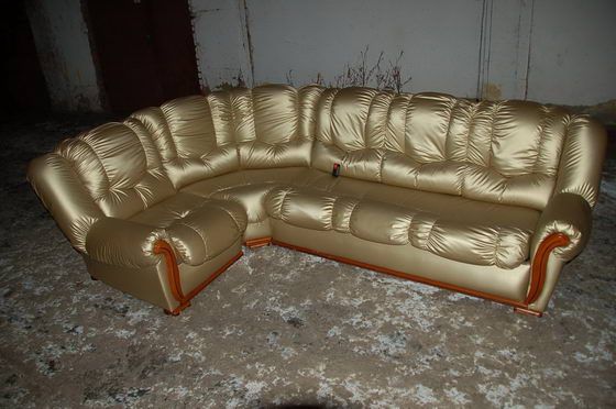 Генерала Карбышева бульвар - обивка диванов, материал натуральная кожа