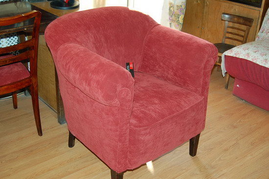 Запрудня - обивка стульев, материал рококо