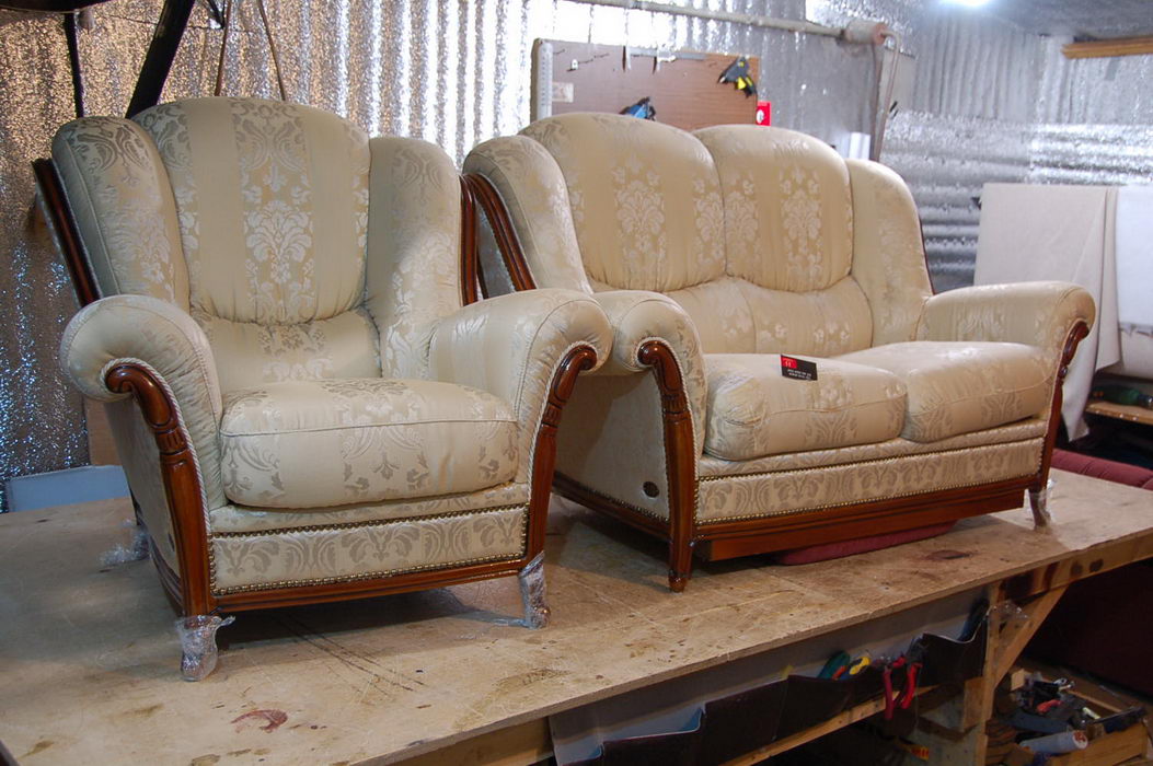 Беломорская - обивка стульев, материал лен