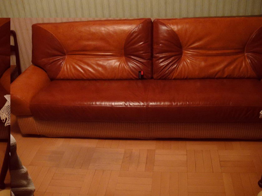 ТиНАО - обивка диванов, материал флок на флоке