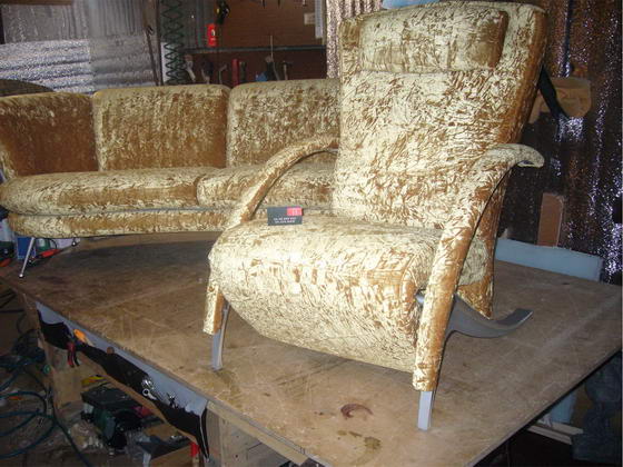 Авиамоторная - обшивка стульев, материал экокожа