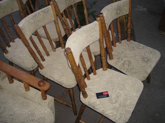 Центральный проспект - обшивка стульев, материал лен
