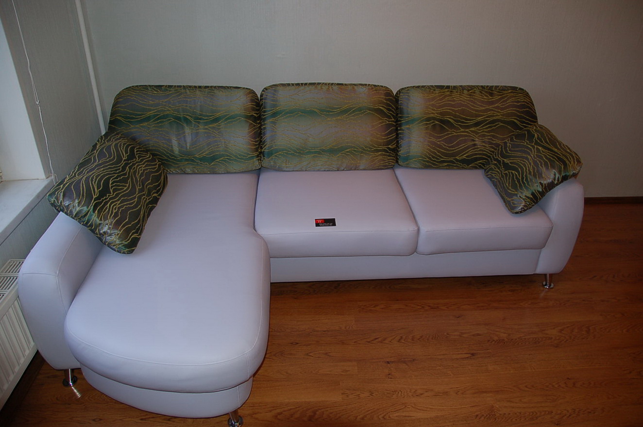 Новопеределкино - обшивка диванов, материал экокожа