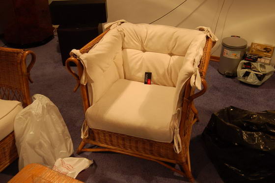 НАО - обшивка стульев, материал нубук
