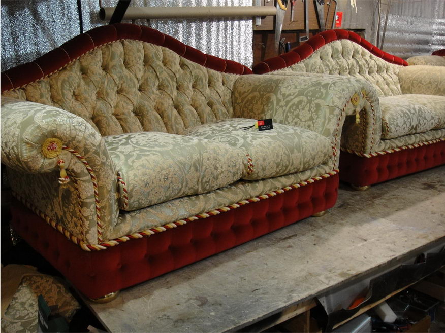 Бабушкинская - обшивка диванов, материал антивандальные ткани
