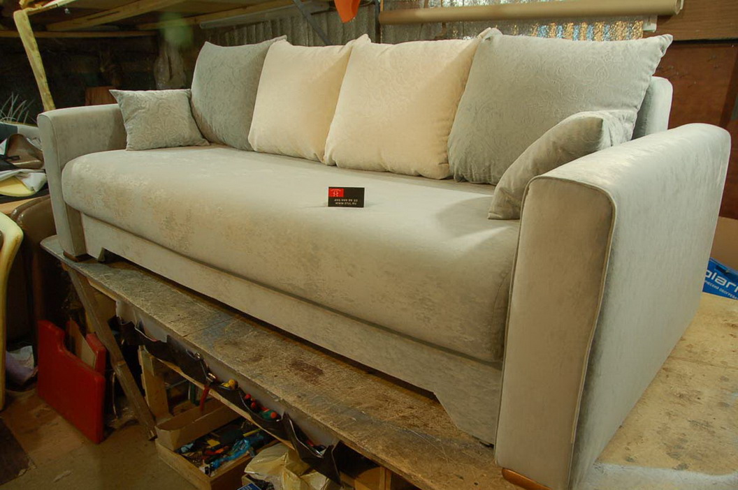 Нахабино - обшивка диванов, материал лен