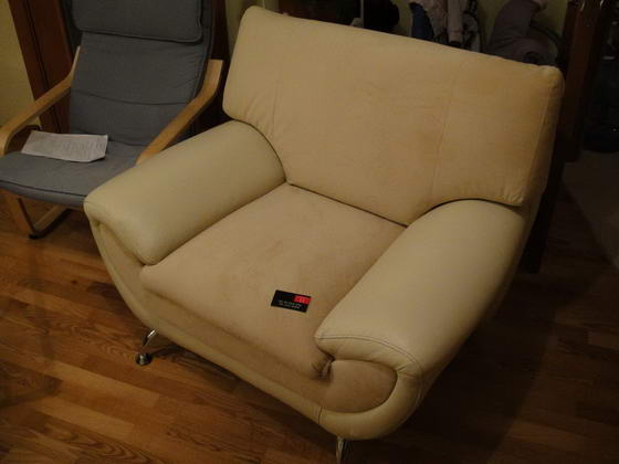 Ашукино - обшивка диванов, материал лен