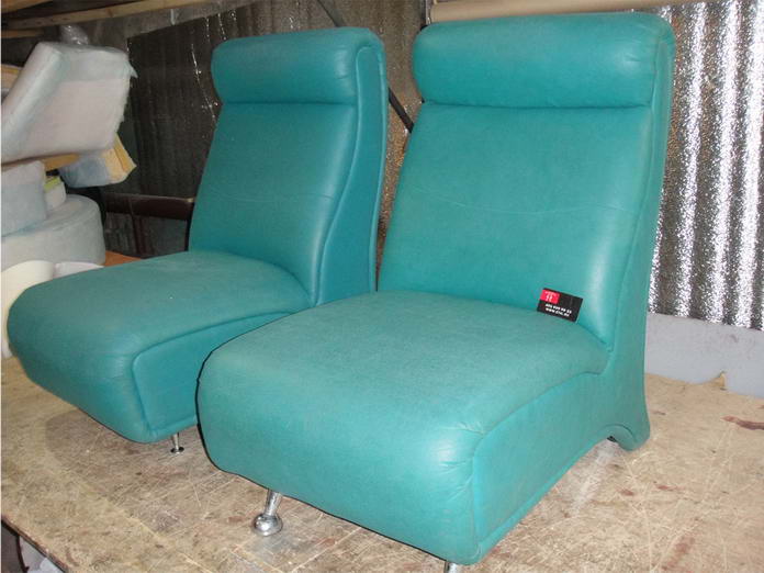 Переделкино - обшивка стульев, материал рококо