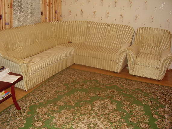 Алма-Атинская - обшивка стульев, материал замша