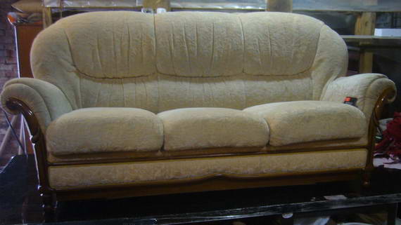 Переделкино - обшивка стульев, материал флис