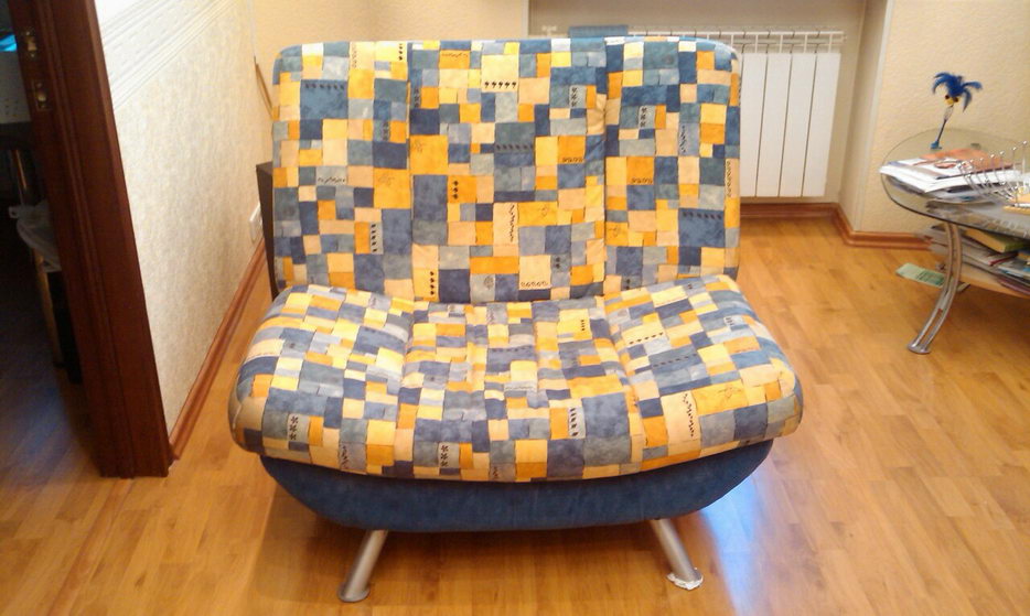 Беломорская - обшивка стульев, материал бархат