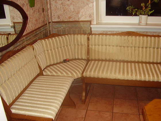 Район Войковский - обшивка стульев, материал натуральная кожа