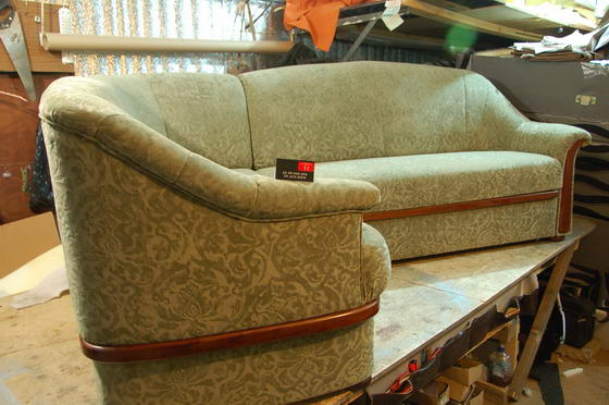 Бабушкинская - обшивка стульев, материал букле