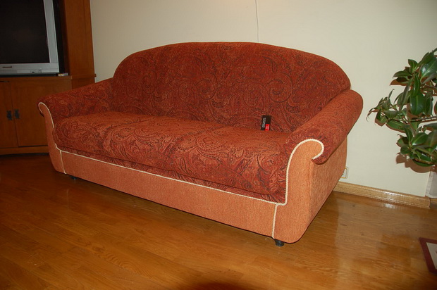 Милицейский - перетяжка диванов, материал жаккард