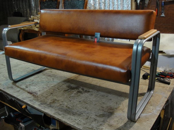 Балаклавский проспект - перетяжка стульев, материал искусственная кожа
