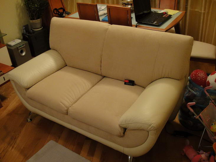 Ашукино - перетяжка стульев, материал лен