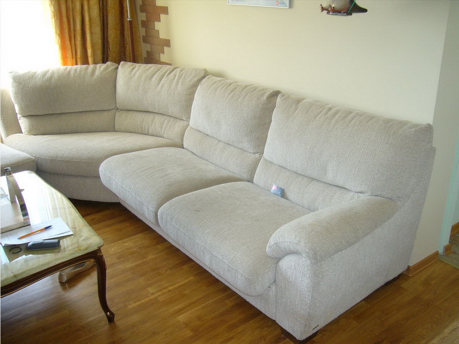 Беломорская - перетяжка диванов, материал гобелен