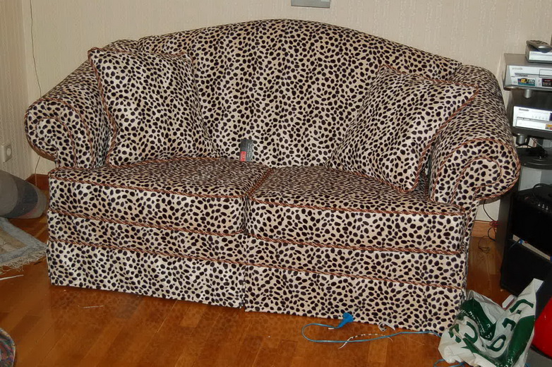 Рязанский проспект - пошив чехлов на кресла, материал искусственная кожа