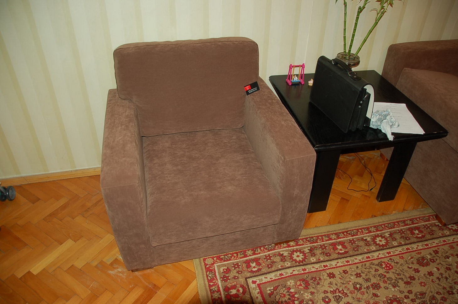 Район Фили-Давыдково - пошив чехлов на кресла, материал алькантара