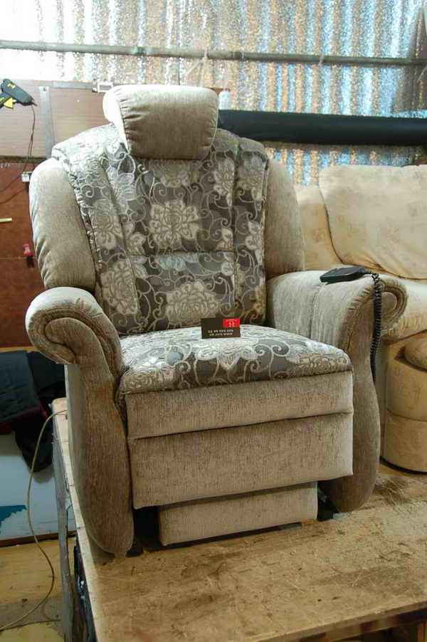Измайловская Пасека - пошив чехлов на кресла, материал шенилл