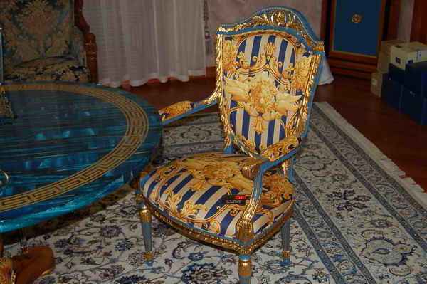 Сабурово - пошив чехлов на стулья, материал букле