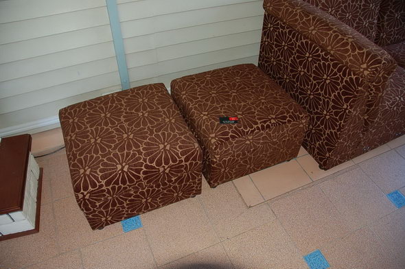 Куркино - пошив чехлов на стулья, материал флок