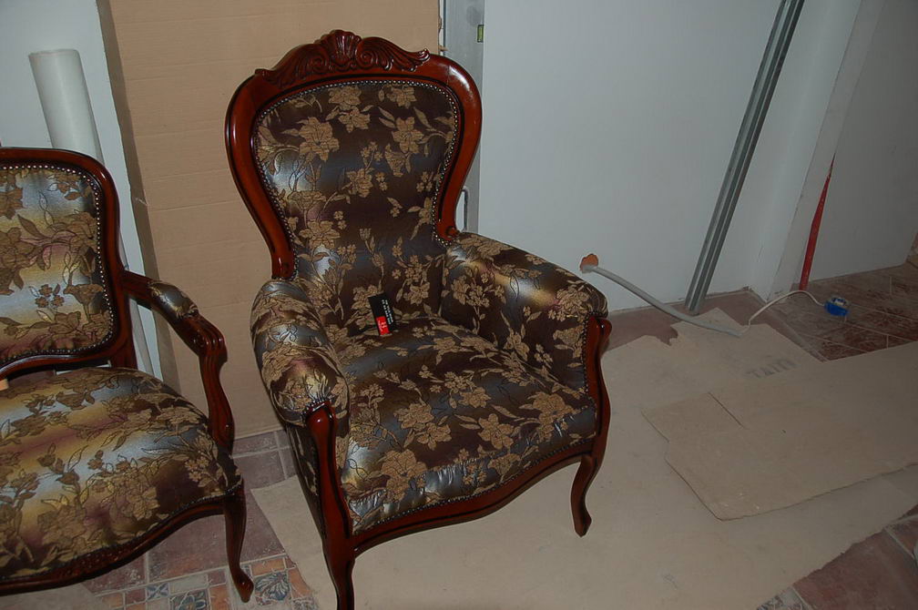 Щапово - пошив чехлов на кресла, материал флис