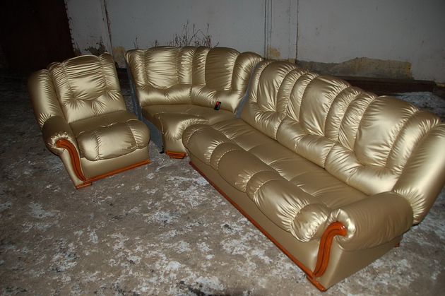 Люблино - ремонт диванов, материал жаккард