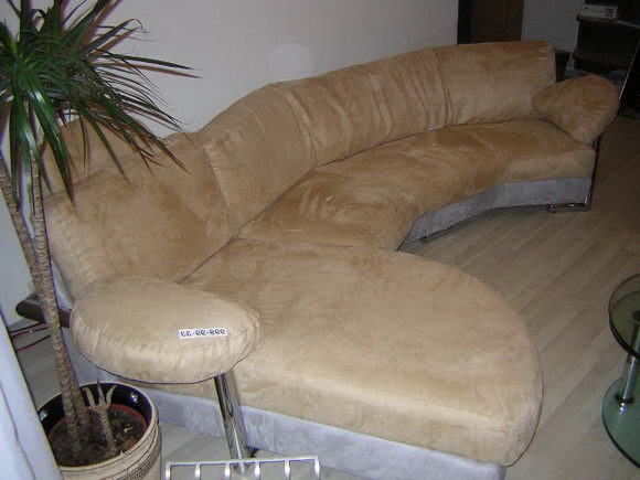 Клин - ремонт диванов, материал лен