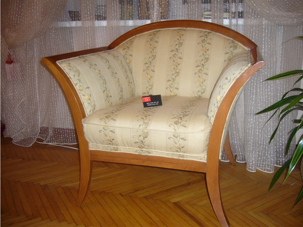 Барвиха - реставрация мебели, материал флок на флоке