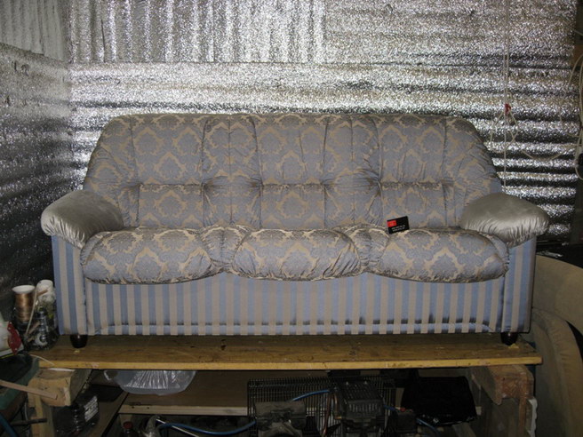 Белокаменная - реставрация диванов, материал экокожа