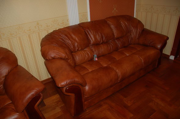 Андроновка - реставрация диванов, материал велюр