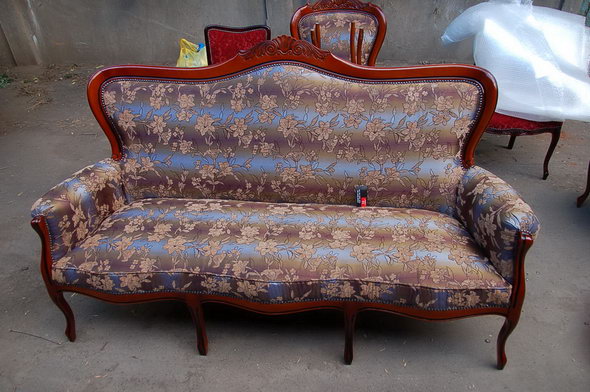 Каширский район - реставрация мягкой мебели, материал замша