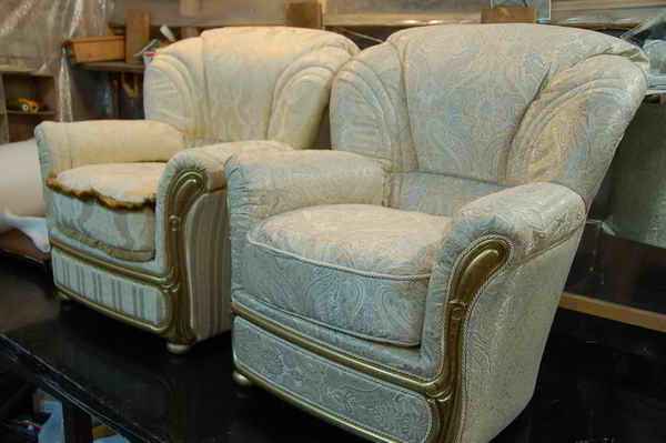 Алма-Атинская - реставрация стульев, материал натуральная кожа