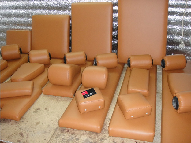 Шереметьевская - реставрация стульев, материал лен