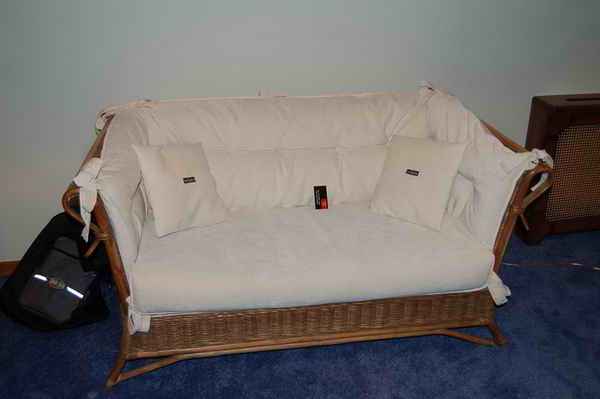 Белоомут - реставрация кроватей, материал флис