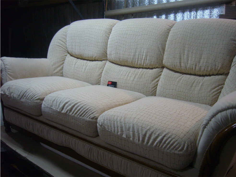 Богородское - реставрация диванов, материал натуральная кожа